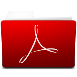 Adobe Acrobat Reader Folder Icon 256x256 png